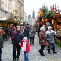 Visitors at the Dresden Striezelmarkt